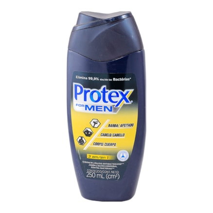 Sabonete Líquido Protex Men 3 Em 1 250ml