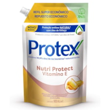 Sabonete Líquido Protex Nutri Protect Vitamina E Proteção Antibac Natural com Óleo de Linhaça 900ml