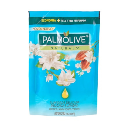 Sabonete Líquido Refil Palmolive Naturals Jasmim 200ml