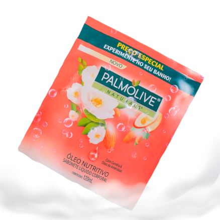 Sabonete Líquido Refil Palmolive Naturals Nutritivo 120ml