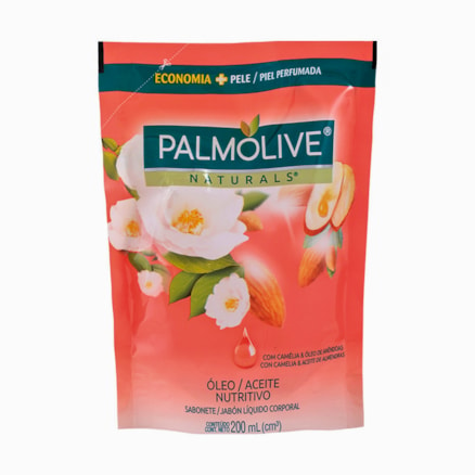 Sabonete Líquido Refil Palmolive Naturals Nutritivo 200ml