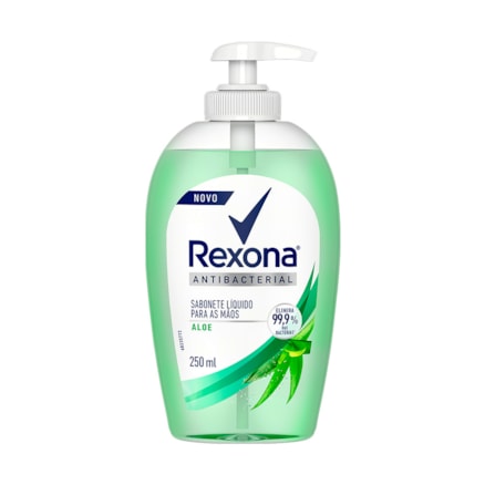 Sabonete Líquido Rexona Antibacterial Mãos Aloe 250ml