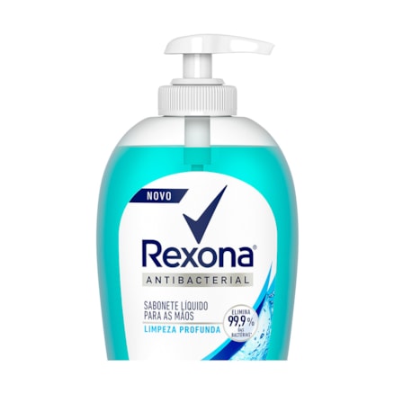 Sabonete Líquido Rexona Mãos Limpeza Profunda 250ml