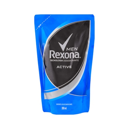 Sabonete Líquido Rexona Refil Active 200ml