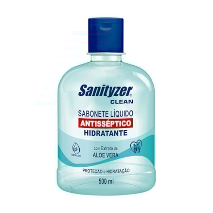 Sabonete Líquido Sanityzer Anti Séptico Aloe Vera 500ml