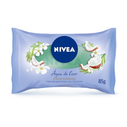 Sabonete Nivea Agua De Coco Essenciais Hidratante Espuma 85g