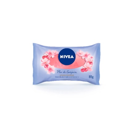 Sabonete Nivea Flor De Cerejeira E Óleos Essenciais 85g