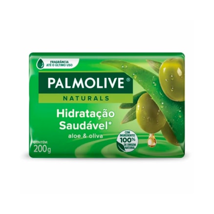 Sabonete Palmolive Hidratação Saudável Aloe E Oliva 200g