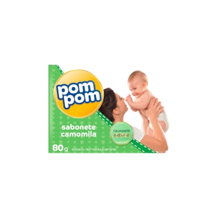 Sabonete Pom Pom Camomila Baby 80g