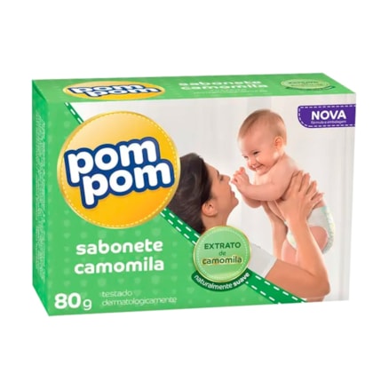 Sabonete Pom Pom Camomila Baby 80g