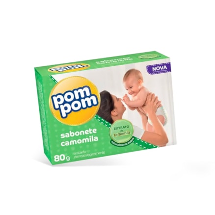 Sabonete Pom Pom Camomila Baby 80g