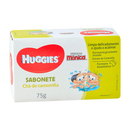 Sabonete Turma Da Mônica Huggies Camomila 75g