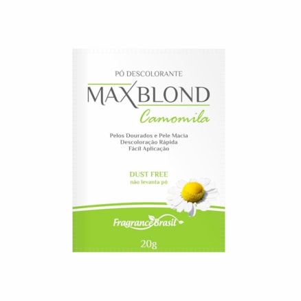 Sachê De Pó Descolorante Max Blond Camomila Wu 20g