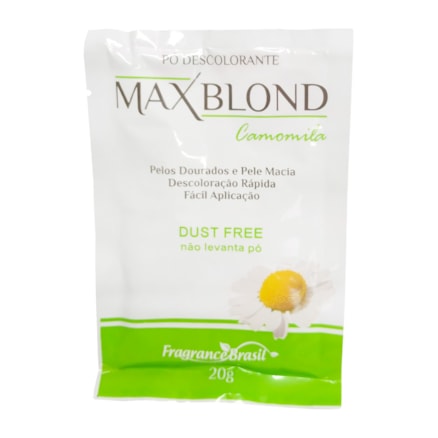 Sachê De Pó Descolorante Max Blond Camomila Wu 20g