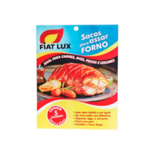 Saco Assar No Forno Fiat Lux 21cm X 41cm 5 Und