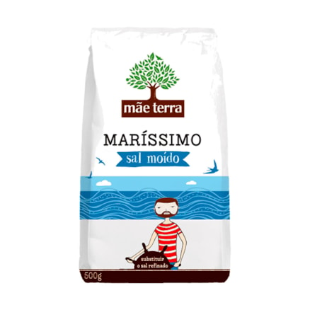 Sal Moído Mãe Terra Maríssimo 500g