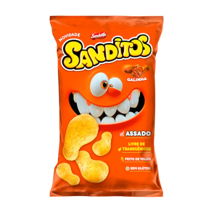 Salgadinho Sanditos Assado Galinha 140g