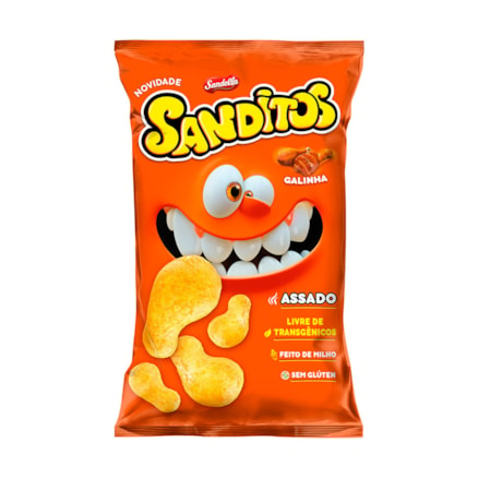 Salgadinho Sanditos Assado Galinha 30g