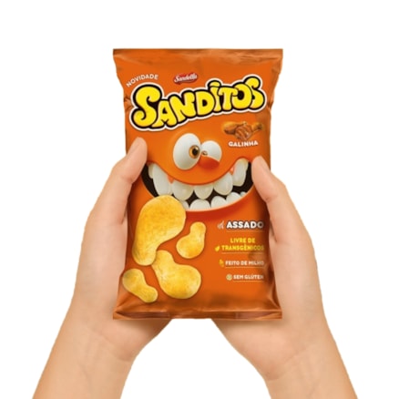 Salgadinho Sanditos Assado Galinha 30g