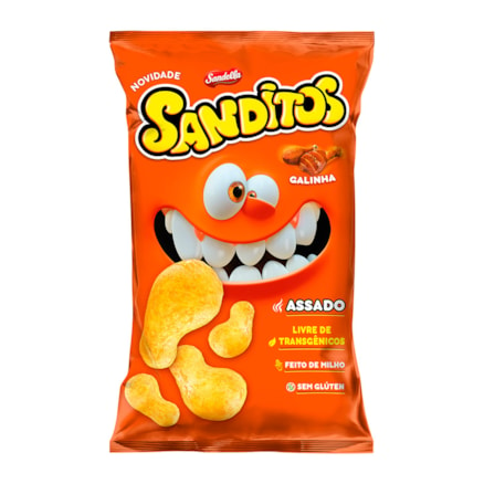 Salgadinho Sanditos Assado Galinha 60g