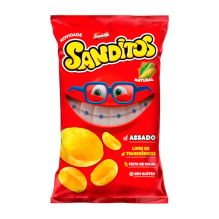 Salgadinho Sanditos Assado Natural 30g