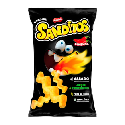 Salgadinho Sanditos Assado Pimenta 30g