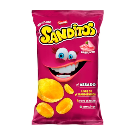 Salgadinho Sanditos Assado Presunto 140g