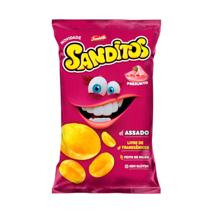 Salgadinho Sanditos Assado Presunto 30g