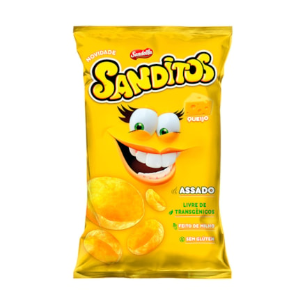 Salgadinho Sanditos Assado Queijo 30g