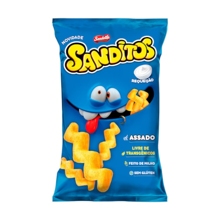 Salgadinho Sanditos Assado Requeijão 30g