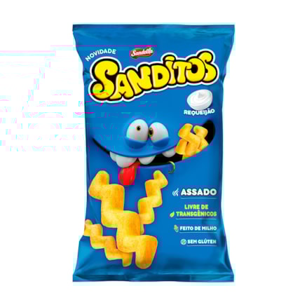 Salgadinho Sanditos Assado Requeijão 60g