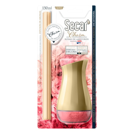 Secar Difusor Charm Rosa De Amsterdã 150ml