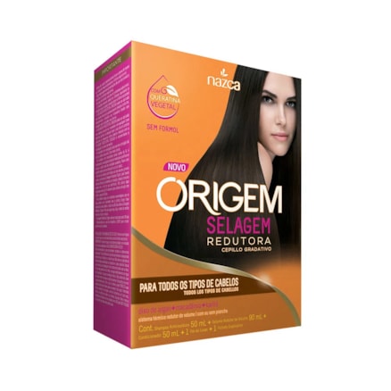 Selagem Redutora Origem Todos Os Tipos De Cabelo 190ml