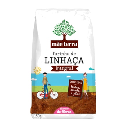 Semente De Linhaca Mãe Terra Integral 150g