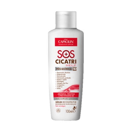 Serum Capicilin Sos Cicatri Help Tratamento Intensivo 100ml