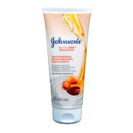 Sérum Deo Hidratante Johnson's Nutri Spa Óleo Amêndoas 200ml