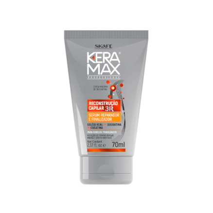 Serum Finalizador Skafe Keramax Reconstrução Capilar 3r 70ml