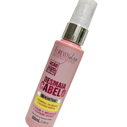 Serum Forever Liss Desmaia Cabelo Anti Frizz Ceramidas 60ml