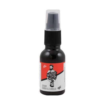 Serum Mister Jack Barba Cabelo Bigode Vitamina E 30ml