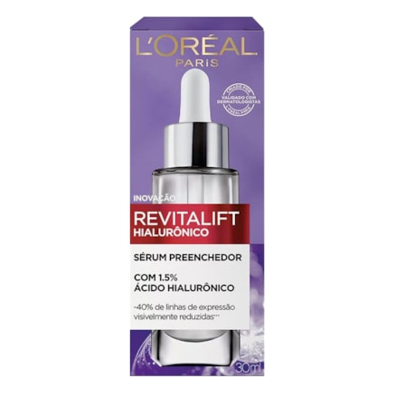 Sérum Preenchedor Loreal Revitalift Hialurônico 30ml