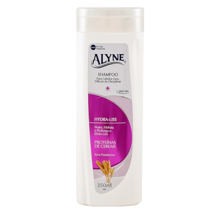 Shampoo Alyne Hydra-liss Proteínas De Cereais 350ml