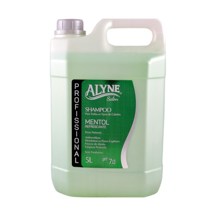 Shampoo Alyne Mentol Profissional 5l