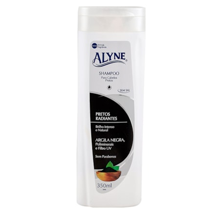 Shampoo Alyne Pretos Radiantes 350ml