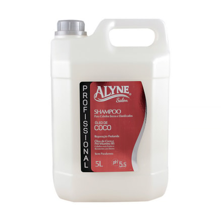 Shampoo Alyne Profissional Coco Reparação Profunda 5l