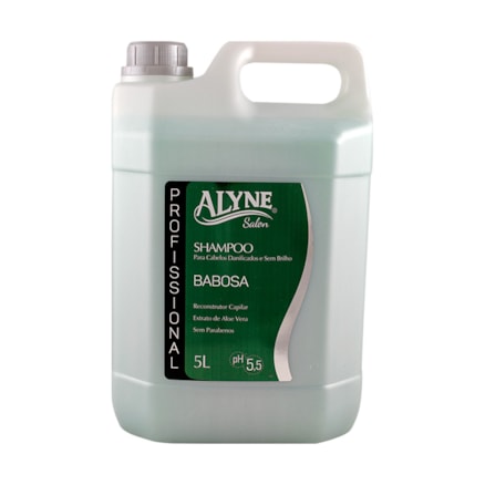 Shampoo Alyne Profissional Extrato Aloe Vera Babosa 5l