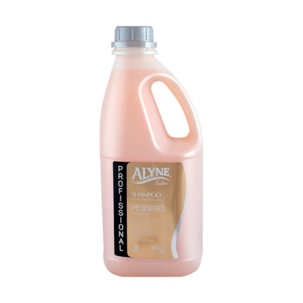 Shampoo Alyne Profissional Pêssego Reconstrutor Capilar 2l