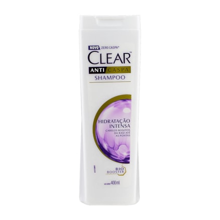 Shampoo Clear Anticaspa Hidratação Intensa Women 400ml