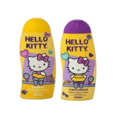 Shampoo + Condicionador Hello Kitty Cabelos Finos 260ml