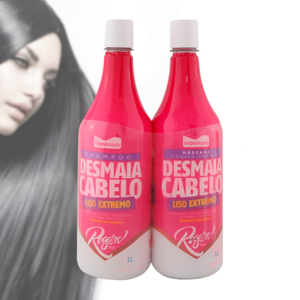 Shampoo+condicionador Regarv Profissional Desmaia Cabelos 1l