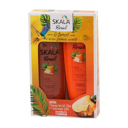 Shampoo + Condicionador Skala Brasil Caju E Murumuru 325ml